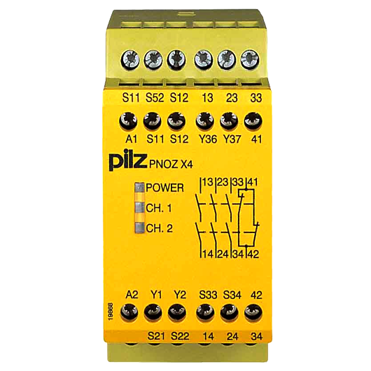 774730 New PILZ PNOZ X4 24VDC 3n/o 1n/c